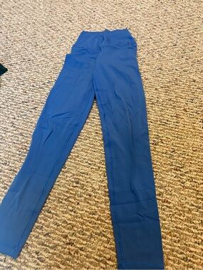 Aerie blue cross over leggings